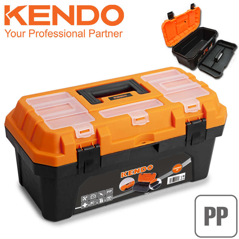 KENDO Box na nářadí s organizérem 47x23x22 cm, PP, 90257