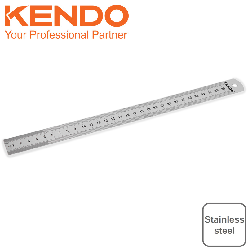 KENDO Nerez-35312 měřítko, pravítko 30cm