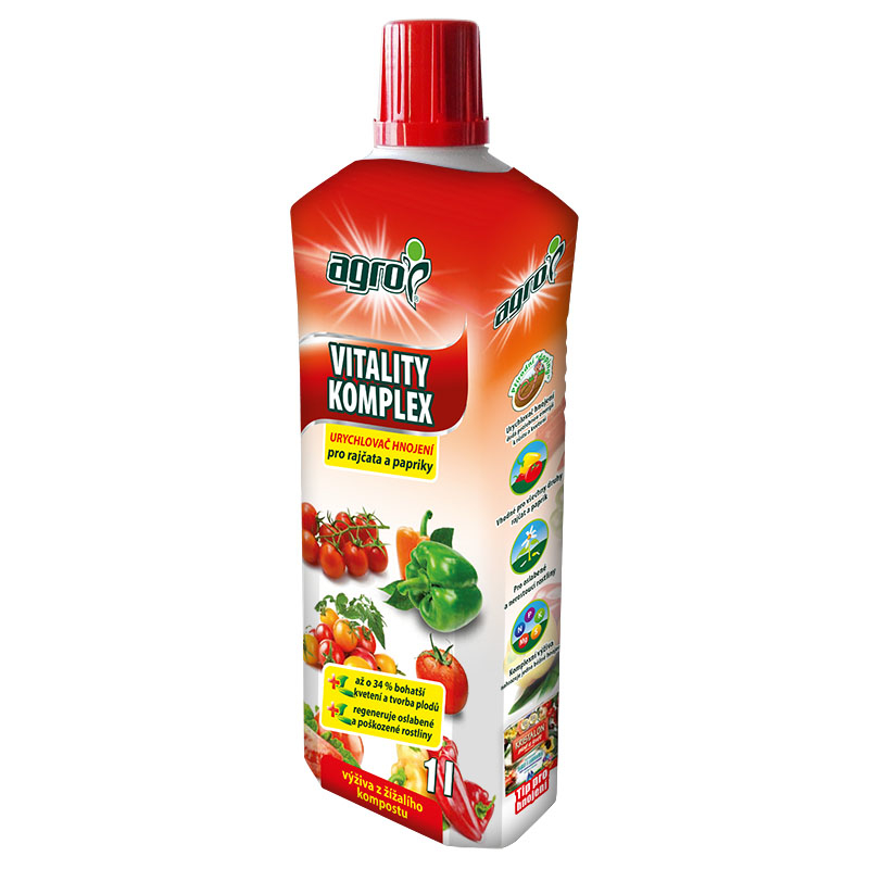 AGRO Vitality komplex rajče a paprika 1 l