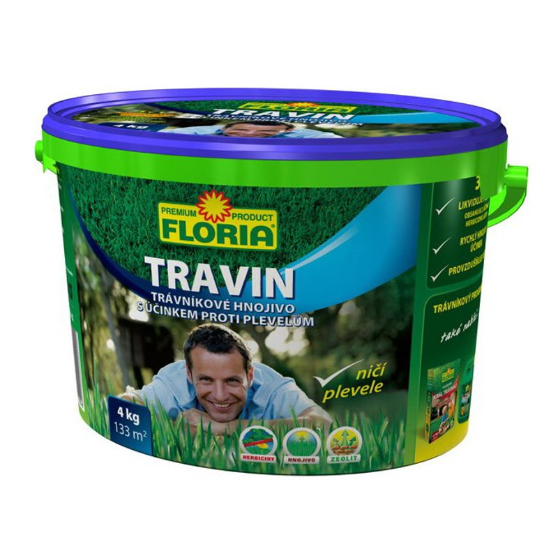 Hnojivo FLORIA TRAVIN 3v1 4kg 912073