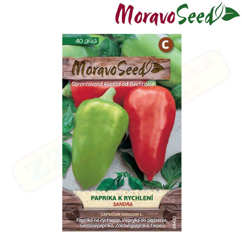 MORAVOSEED Paprika zeleninová k rychlení SANDRA 64430